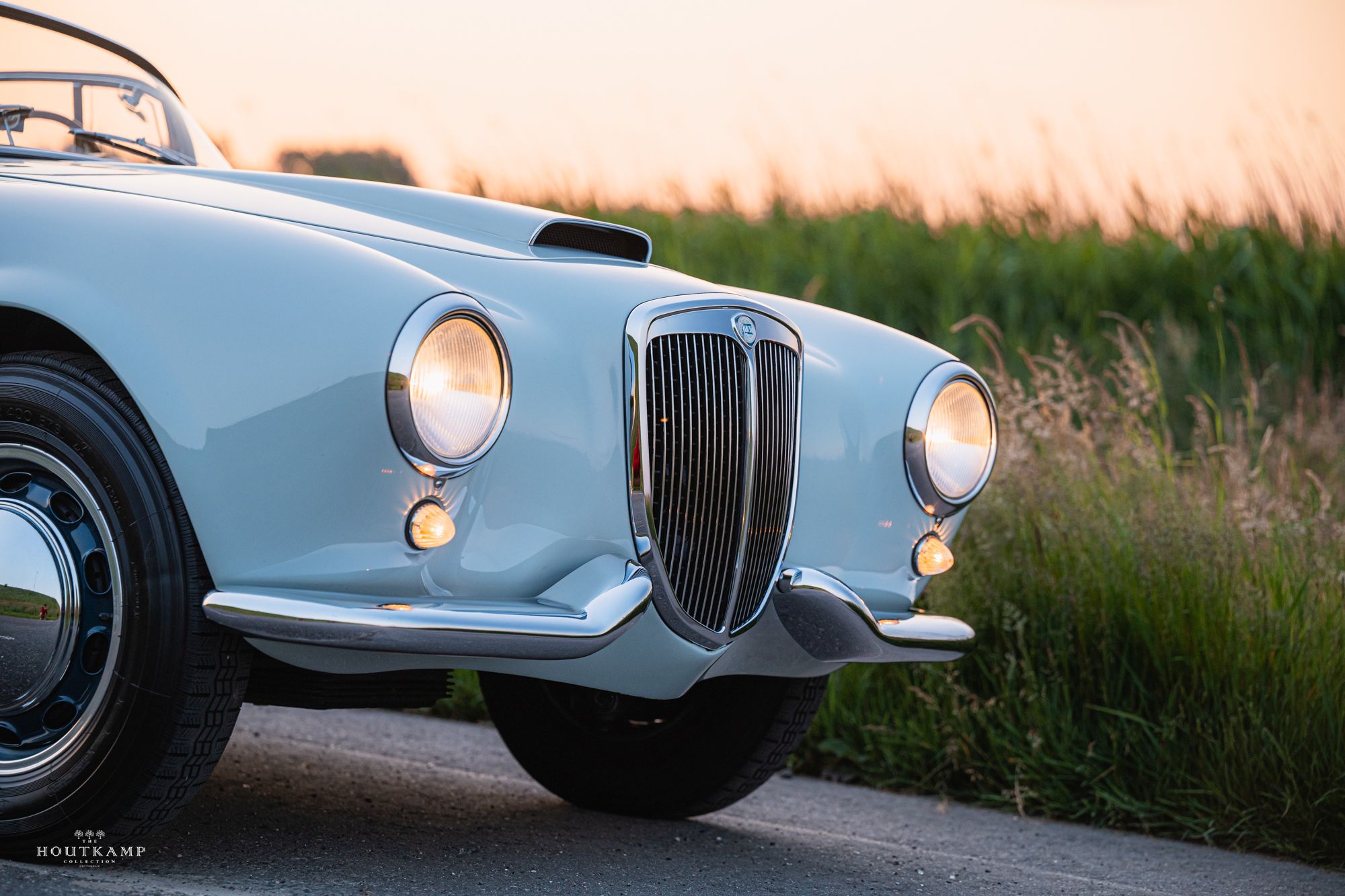 1955 Lancia B24S Spider America avec son hard-top